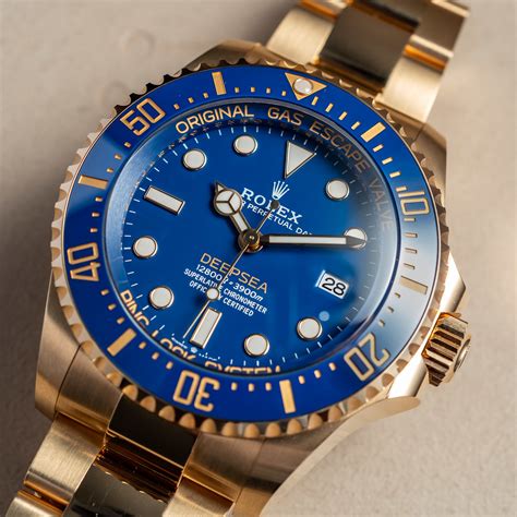 rolex deep sea gold price